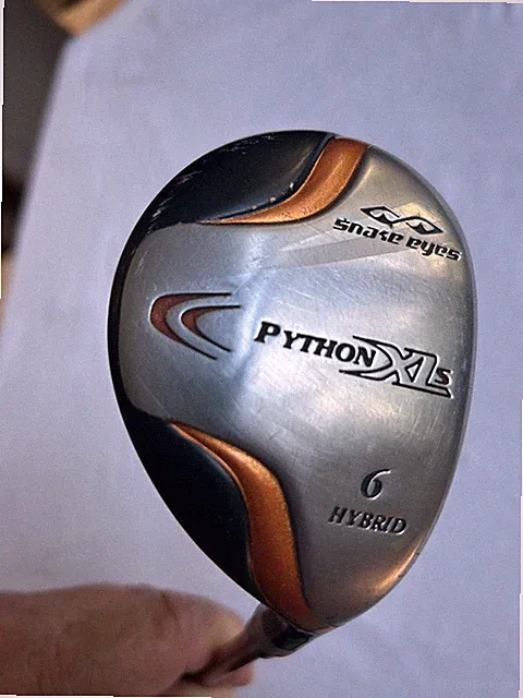 Snake Eyes Python XLS-6 Hybrid Aldila V-SE FWS R Flex Graphite Women's RH