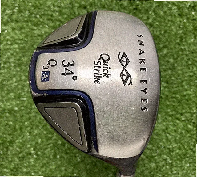 Snake Eyes Quick Strike 13 Wood 34* / RH / Stiff Graphite ~38.25" / jl8585
