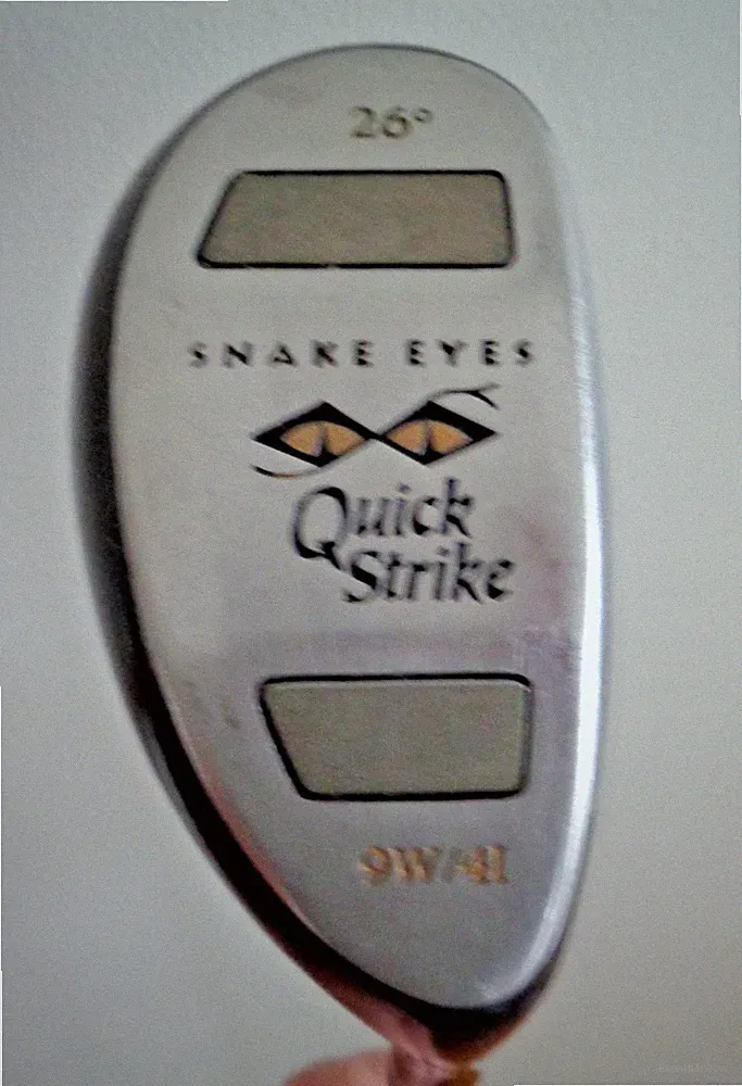 Snake Eyes Quick Strike 26° 9W/4i Hybrid RH XPC Graphite Flexible Golf Club