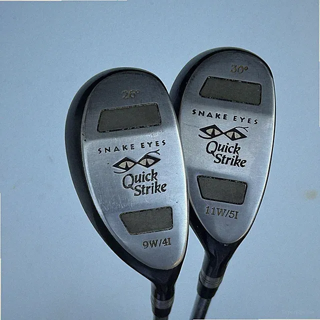 Snake Eyes Quick Strike 9W/4i & 11W/5i (26° 30°) Hybrid Set Ladies Flex Steel