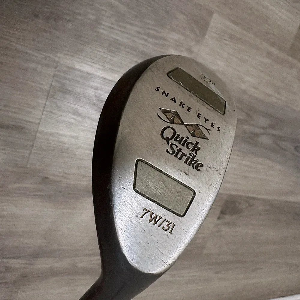 SNAKE EYES Quick Strike Hybrid 22° 7W/3I Graphite Shaft Golf Club