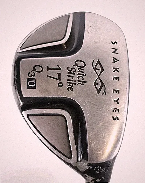 Snake Eyes Quick Strike Q3u Hybrid 17 Degree Graphite Stiff Flex Mens