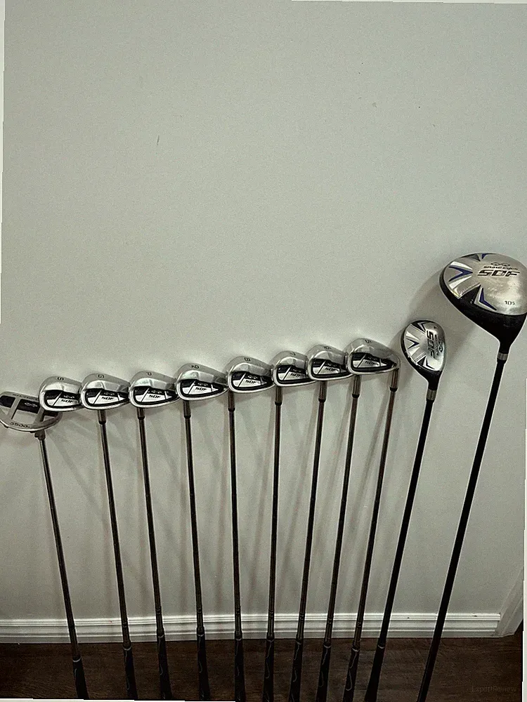Snake Eyes SDF Golf Set S,G,P-5, 4 Hybrid,Driver, Putter Reg Flex