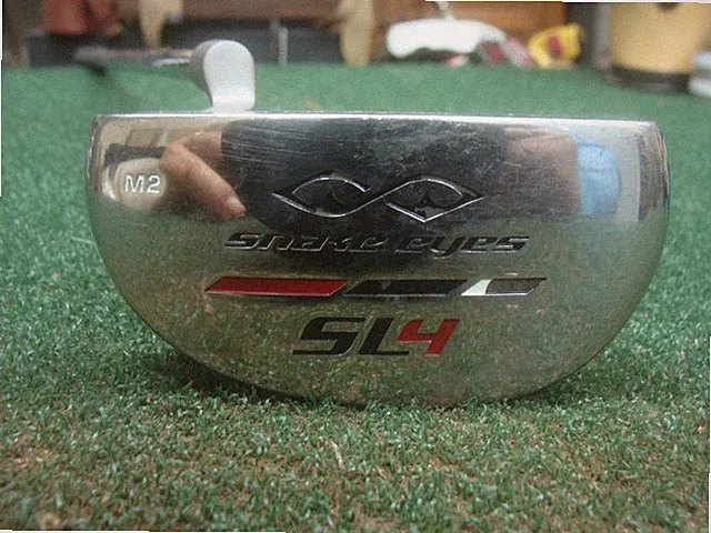 SNAKE EYES SL4 mid-mallet Putter 35” Left Handed with cover ROSSI 2 style