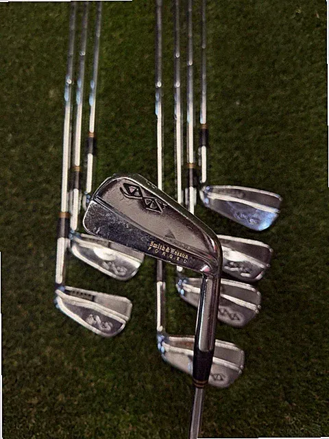 Snake Eyes Smith & Wesson EV MB1 Forged Iron Set 3-PW Sensicore S300 Stiff Flex