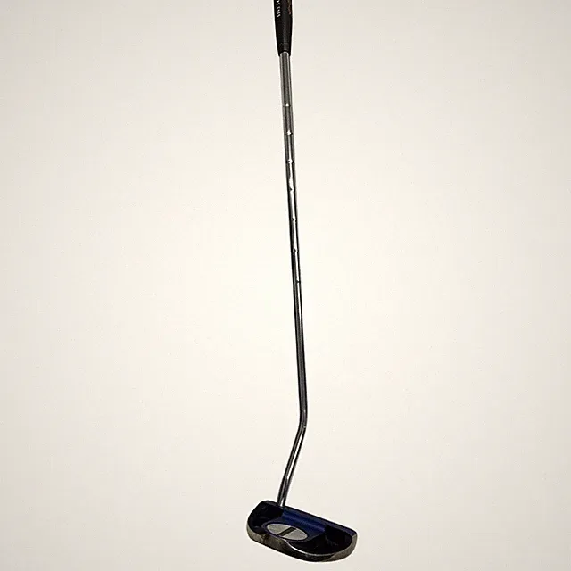 Snake Eyes Strike Line Boa Putter Mens Right Handed 35 In Steel Blue Mallet