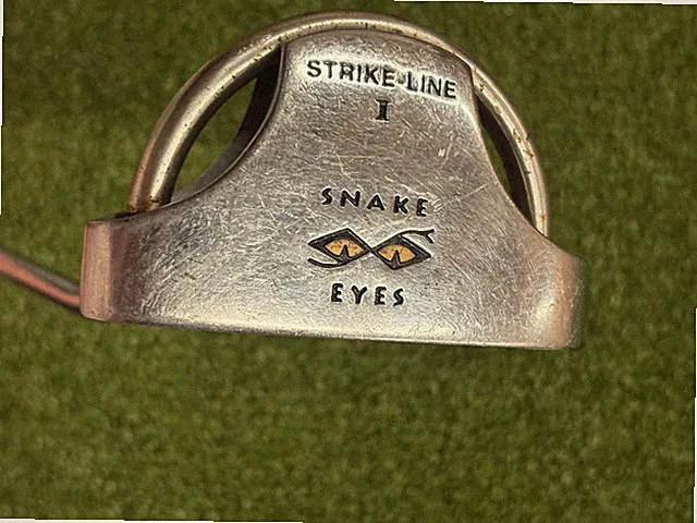 Snake Eyes Strike Line I Putter RH 35" Rifle Steel (L689)