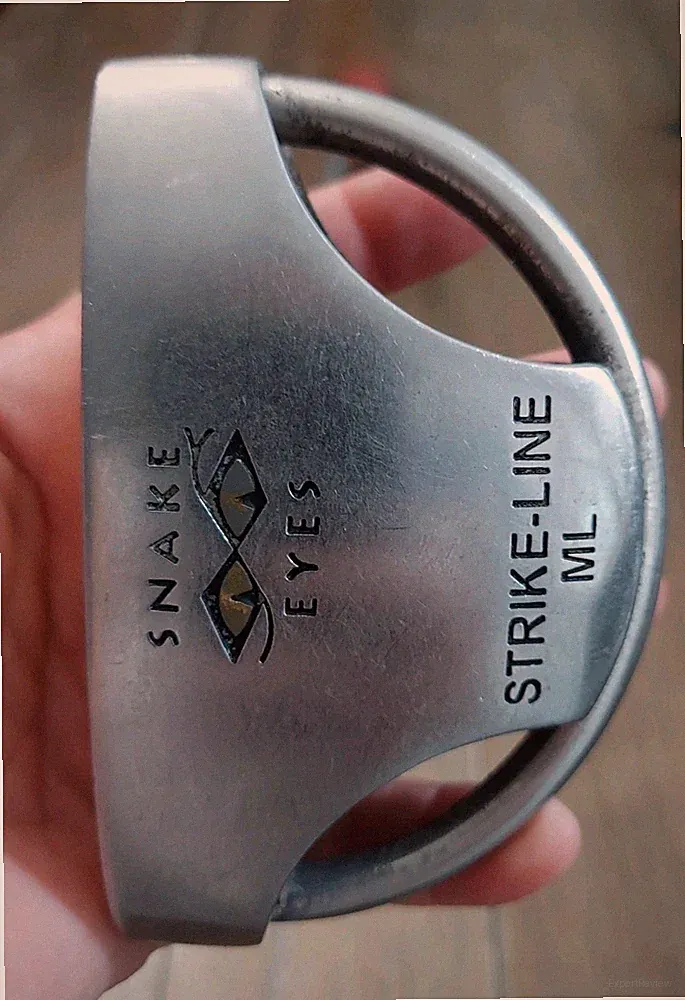 Snake Eyes Strike Line ML Putter Golf Club Right Handed