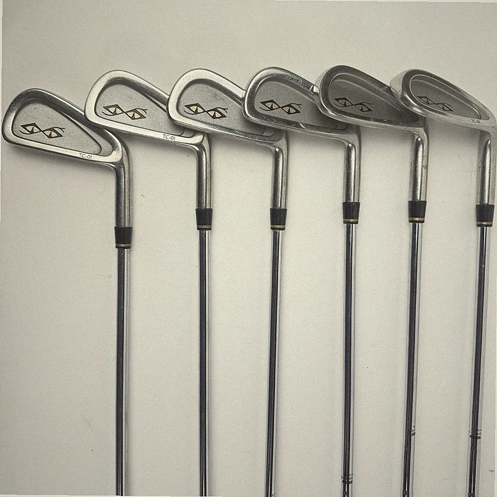 Snake Eyes TC-01 Irons Set 3,4,5,6,9,SW Stiff Steel Shaft Right Handed RH