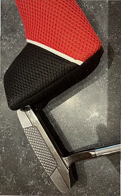 Snake Eyes Tour Platinum 7802 Putter Right Handed RH Headcover 32”