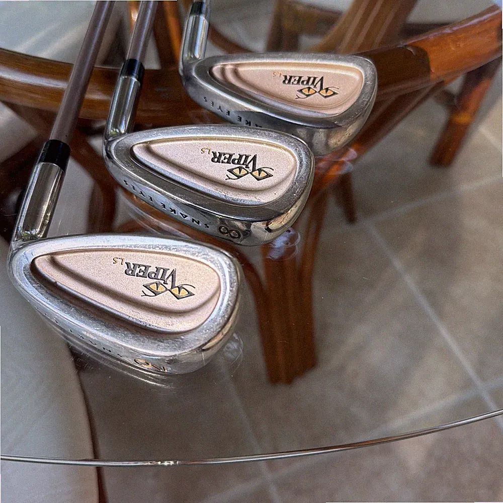 Snake Eyes Viper LS Partial Iron Set 7-8-9 Irons Lady/Senior Flex Graphite Nice!