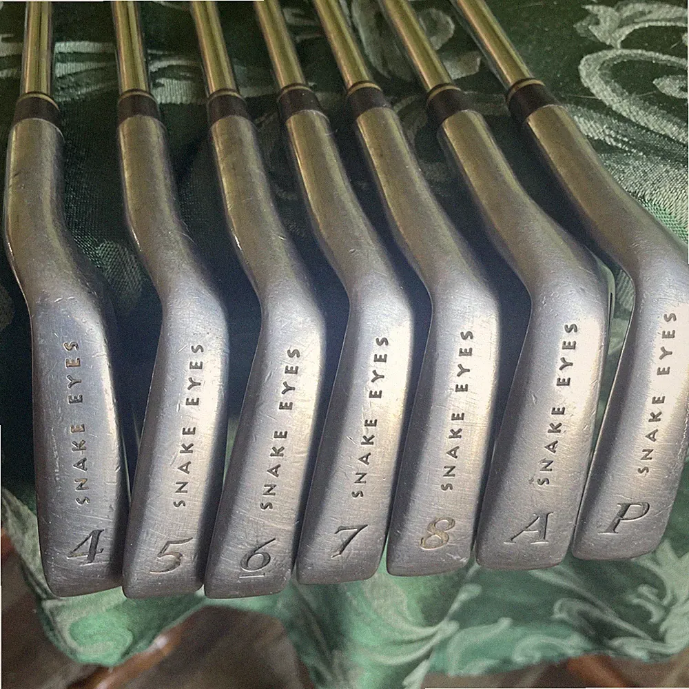 Snake Eyes Viper MS 4 -8 AW + PW Iron Set - reg flex Steel Rifle 7 Total Set