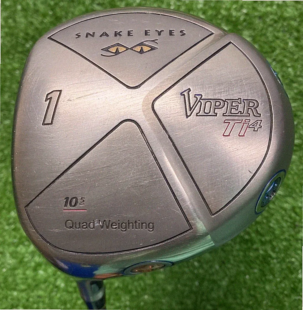 Snake Eyes Viper Ti4 10.5* Driver/LEFT-HAND/ Regular Graphite / NEW GRIP/ xx9870