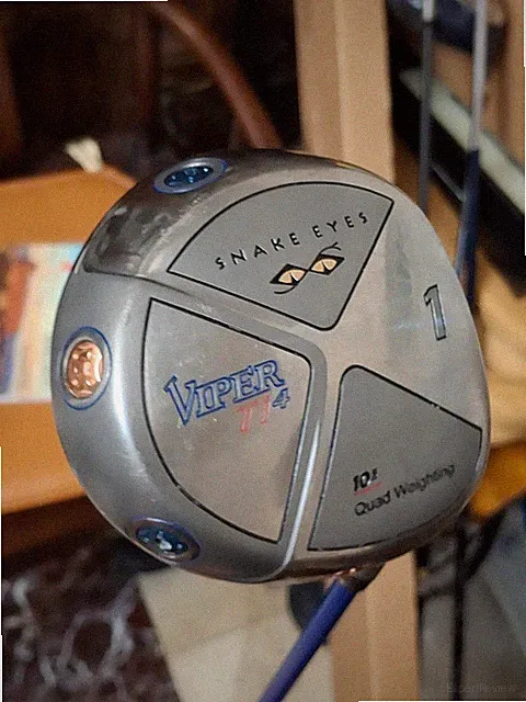 Snake Eyes Viper Ti4 10.5° Driver RH R Flex Grafalloy ProLaunch Blue