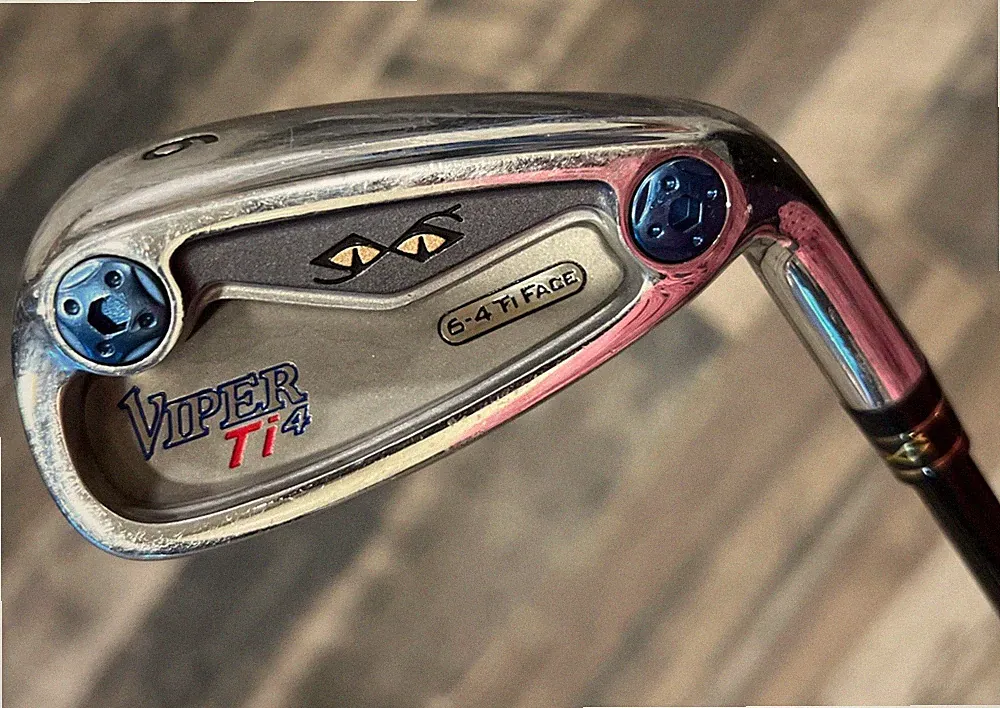 Snake Eyes Viper Ti4 Single 6 Iron Ti4 Graphite Regular Flex Golf Club RH