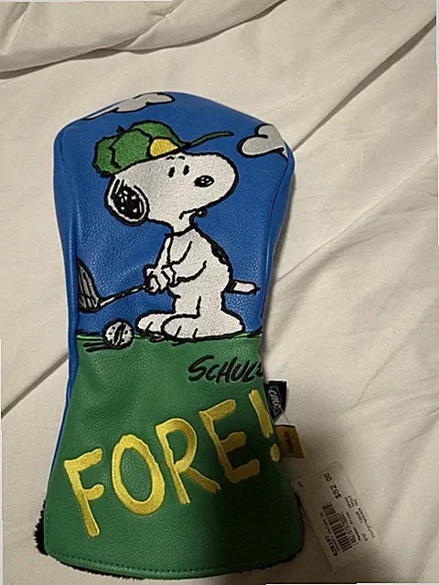 Snoopy Peanuts Golf Driver head cover CMC TPC SCOTSDALE Rare Driver Head NWT
