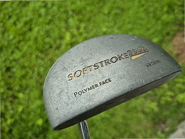 Soft Stroke Putter 2000 Polymer Face SS2001 Right Hand RH 35" Crown Jumbo Grip
