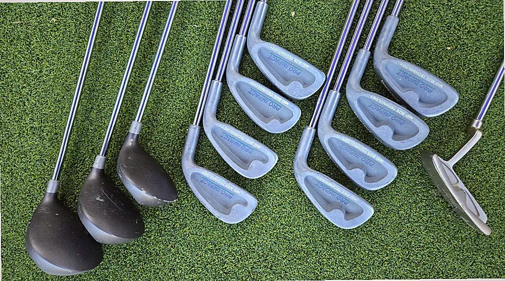 Spalding Pro Impact Ladies Golf Club Set – Irons 3‑PW + Woods + Putter
