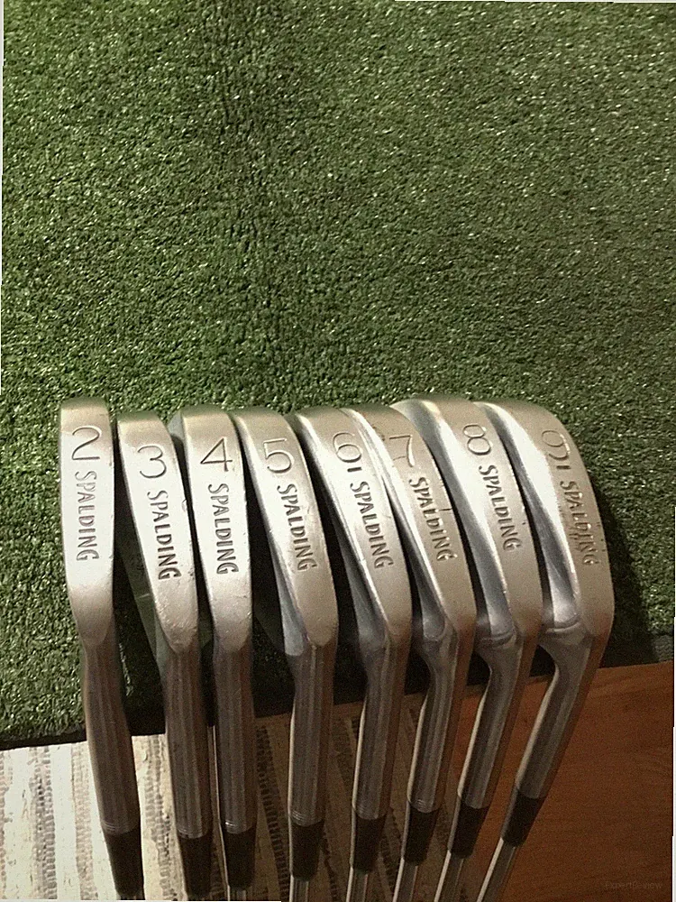 Spalding Robert T Jones Jr. Kro-Flite Irons Set 2-9 Irons True Temper Steel-3/4”
