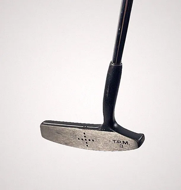 Spalding TPM 3 Putter Blade Black Steel Shaft 35" Right-Handed Original Grip