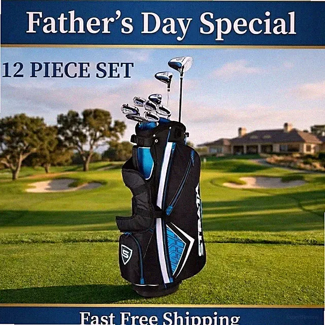 Special Fathers Day Edition Callaway Strata Complete Golf Club Set Right Hand