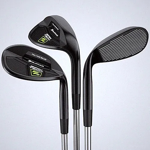 Spin Tech Full Face Golf Wedges for 52/56/60 Degrees (3-Piece Set) Black Right