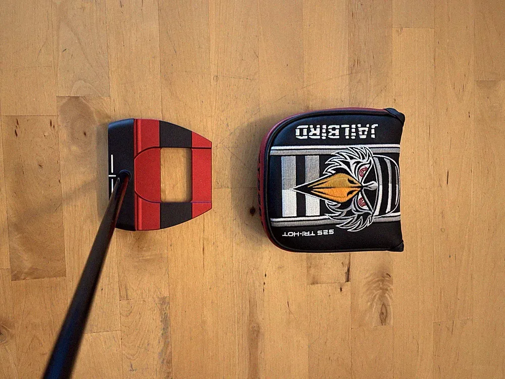 Square 2 Square Tri-Hot Jailbird Putter 33”