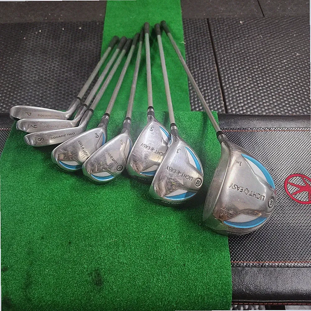 Square Two Light & Easy Golf Set Driver, Woods, Hybrids, Irons Graphite Shaft RH