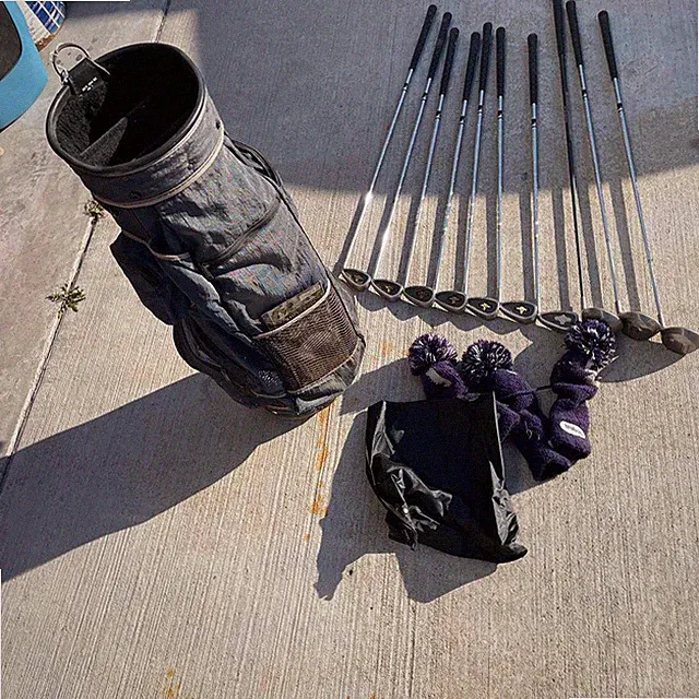 SQUARE TWO POWER CAVITY PCX II IRONS DRIVER FAIRWAY RH Woods Golf Clubs Bag Set