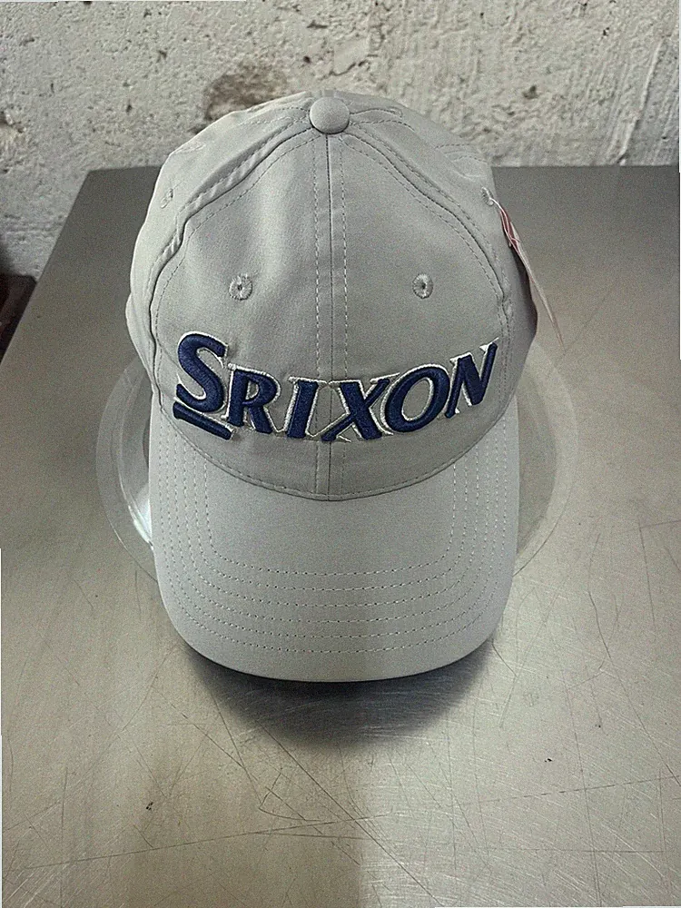 Srixon Authentic Golf Hat Cap Light Gray Unstructured Adjustable Relaxed Fit New