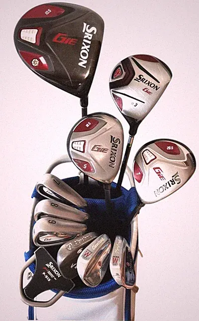 SRIXON Club Set 1W 3W 5W 7W 7-9i 47 52 55 PT 11pc RH Graphite Regular & SR Men
