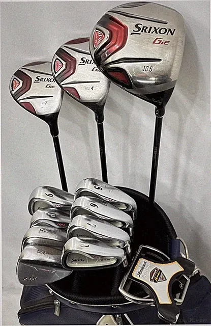 SRIXON Club Set 1W 4W 7W 5-9i Pw Aw Sw PT 12pc RH Graphite Regular & SR Men Golf