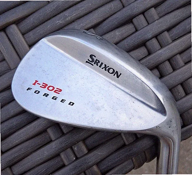 Srixon Forged I-302 SW Sand Wedge Rifle Steel Shaft 6.0 Stiff Flex