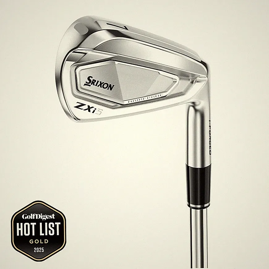Srixon Golf 2025 ZXi5 Iron Set KBS Custom Steel Shaft