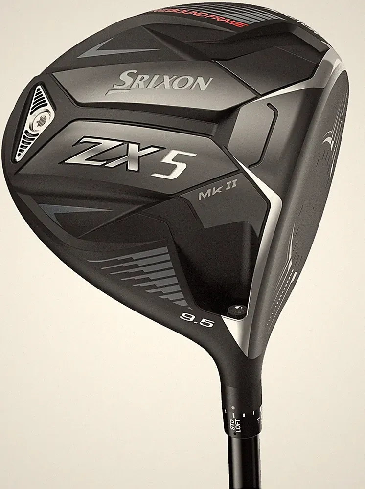 Srixon Golf ZX5 MKII 9.5* Driver Stiff Project X HZRDUS Smoke Red RDX 60 Value