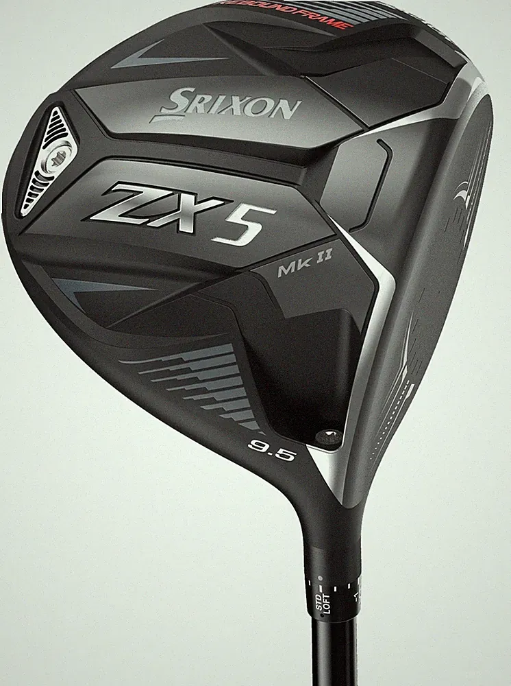 Srixon Golf ZX5 MKII 9.5* Driver Stiff Project X HZRDUS Smoke Red RDX 60 Value
