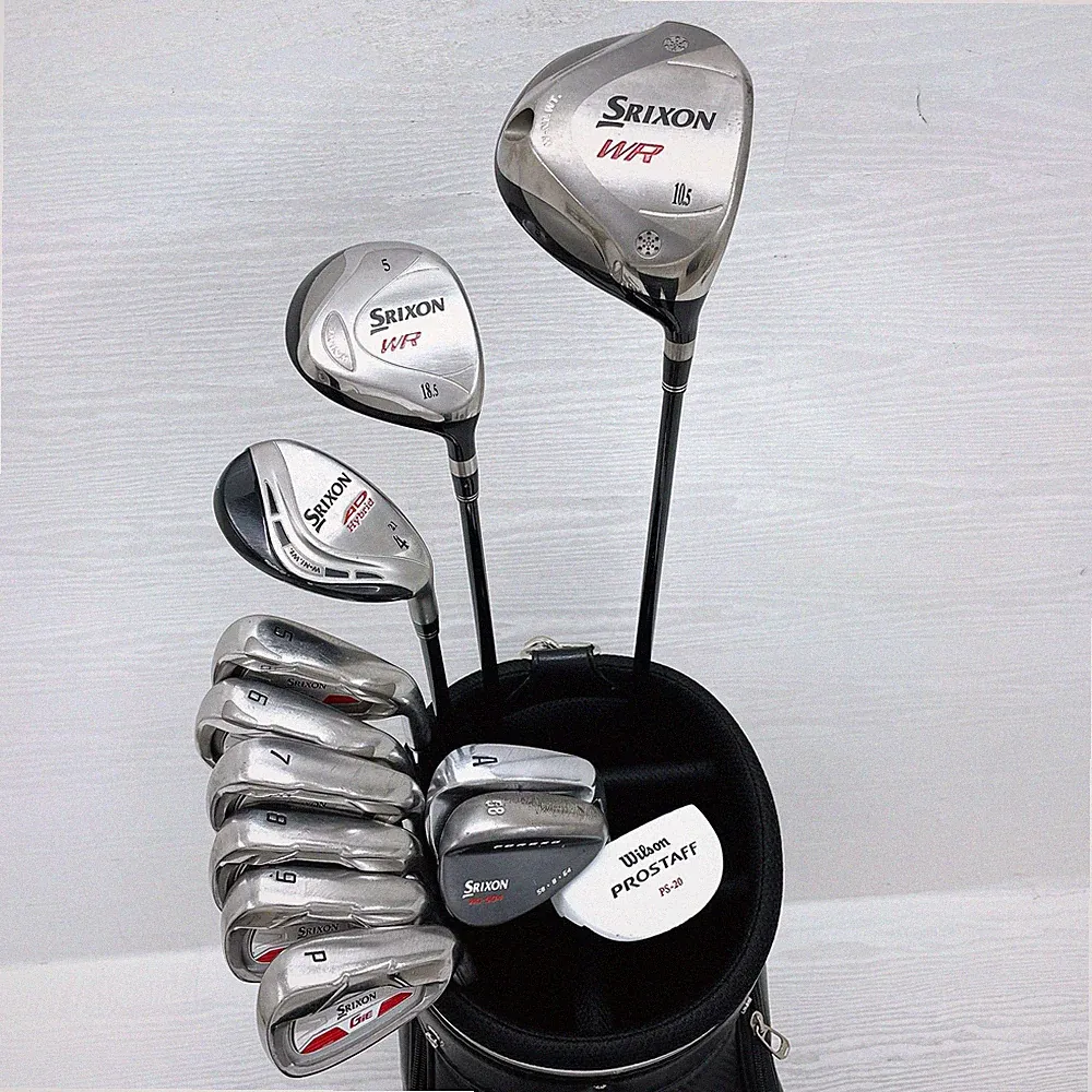 SRIXON Men's Golf Club Beginner Set, 12 Clubs, FLEX: R [WR GiE]