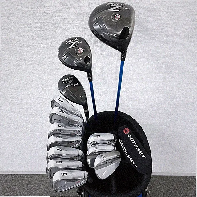 SRIXON Men's Golf Club Beginner Set, 14 Clubs, FLEX:S [Z745 I-505 Clubs Only]