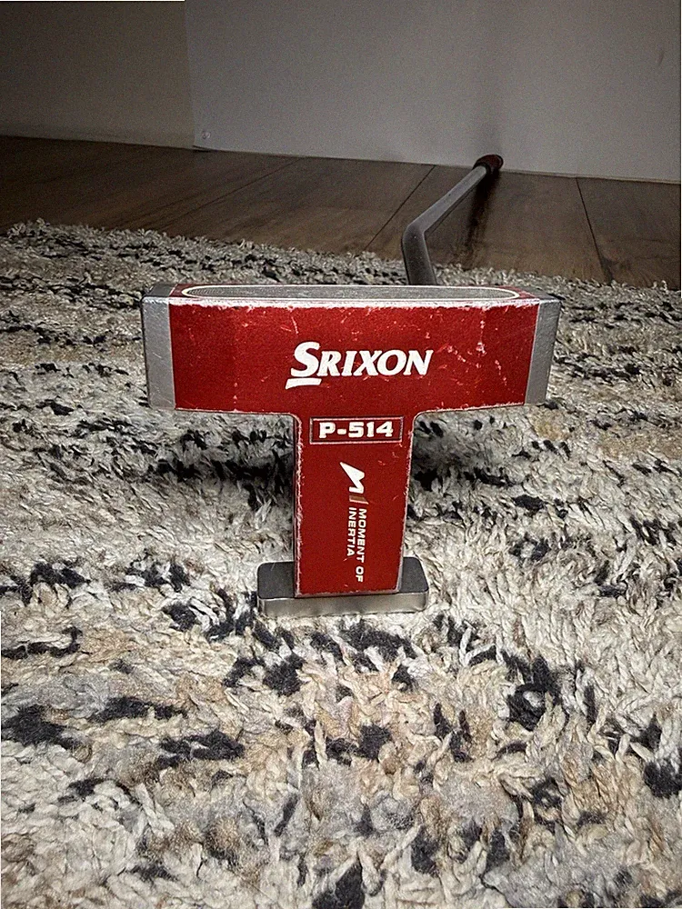 Srixon P-514 Moment Of Inertia 35” RH Putter Golf Club Red Carbon Fiber
