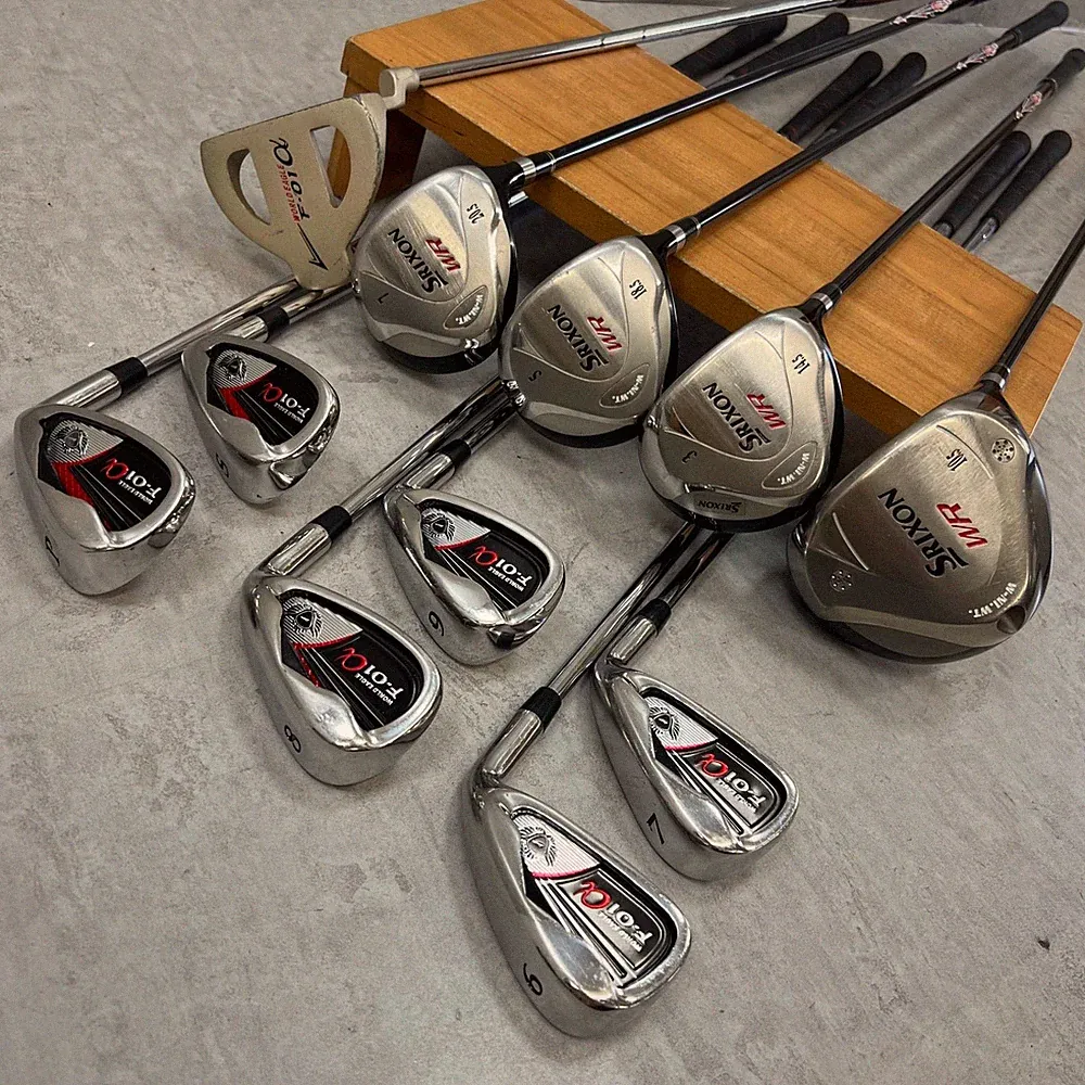 SRIXON WORLD EAGLE Men's Golf Club Set 11pcs Right Handed Steel Carbon Flex S