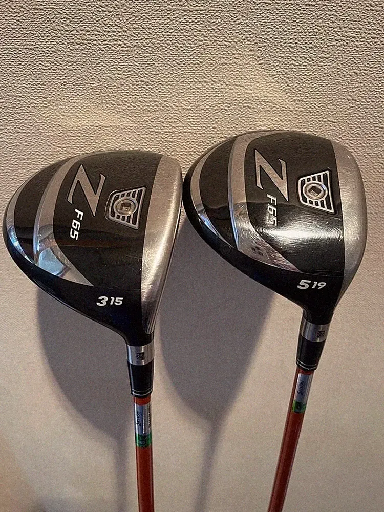 Srixon Z F65 3W & 5W Fairway Woods Set 15°/19° Used Golf Clubs