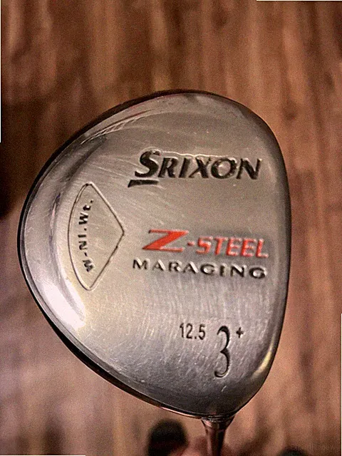 Srixon Z-Steel Maraging 12.5 3+ SV-3005J FW Stiff Flex RH Fairway w/ head cover