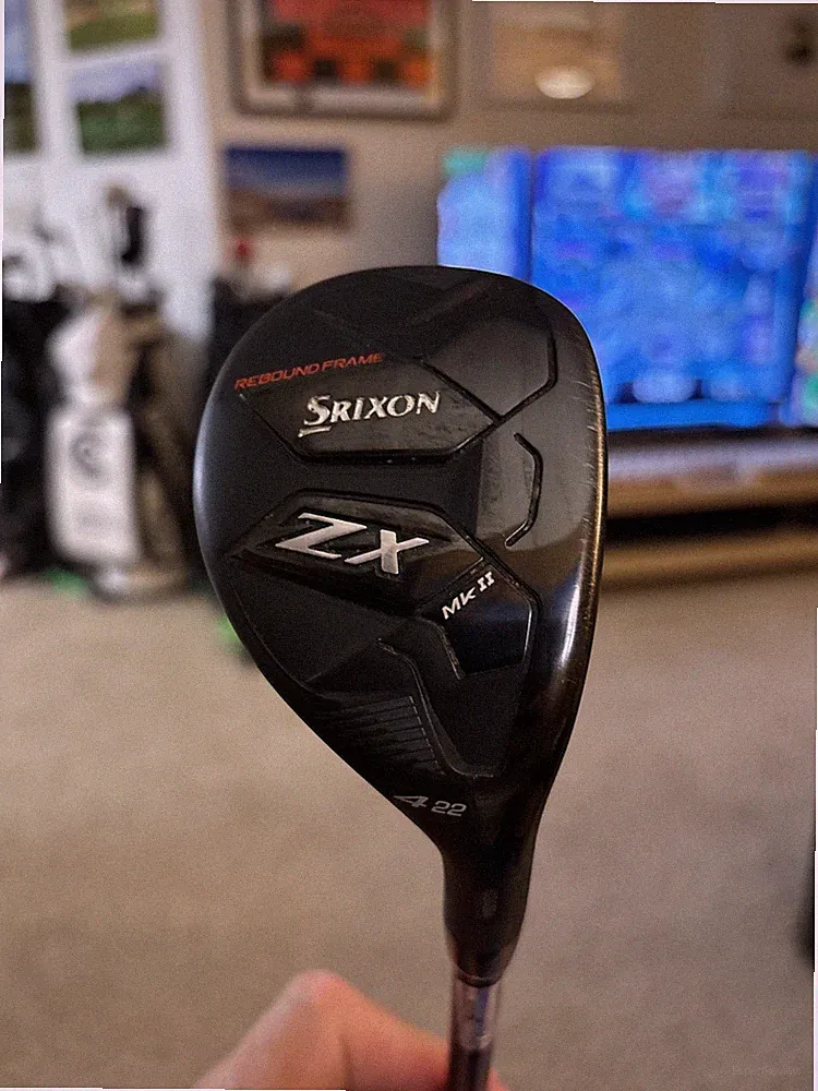 Srixon Zx Mkii 4 Hybrid 22 Rh Hzrdus Rdx Red 6.0 Stiff 80 Gram