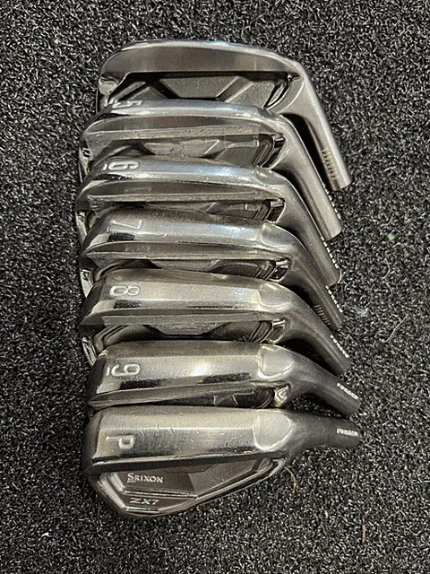 Srixon zx7 iron heads 4-PW black finish