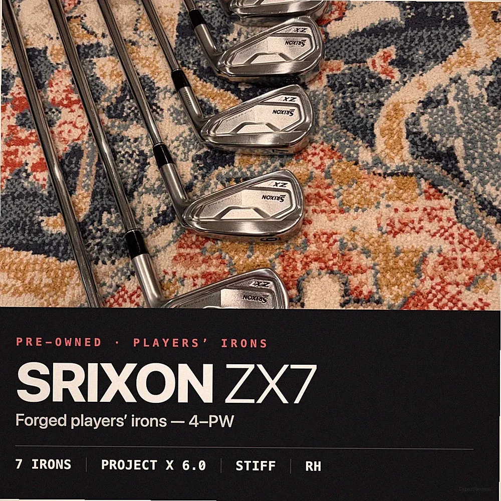 Srixon ZX7 Irons 4-PW Steel Stiff
