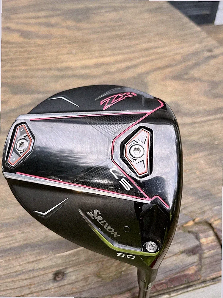 Srixon ZXI LS 9 * Driver. Mamiya Helium 4F2 A Flex Shaft With New Lamkin Grip.
