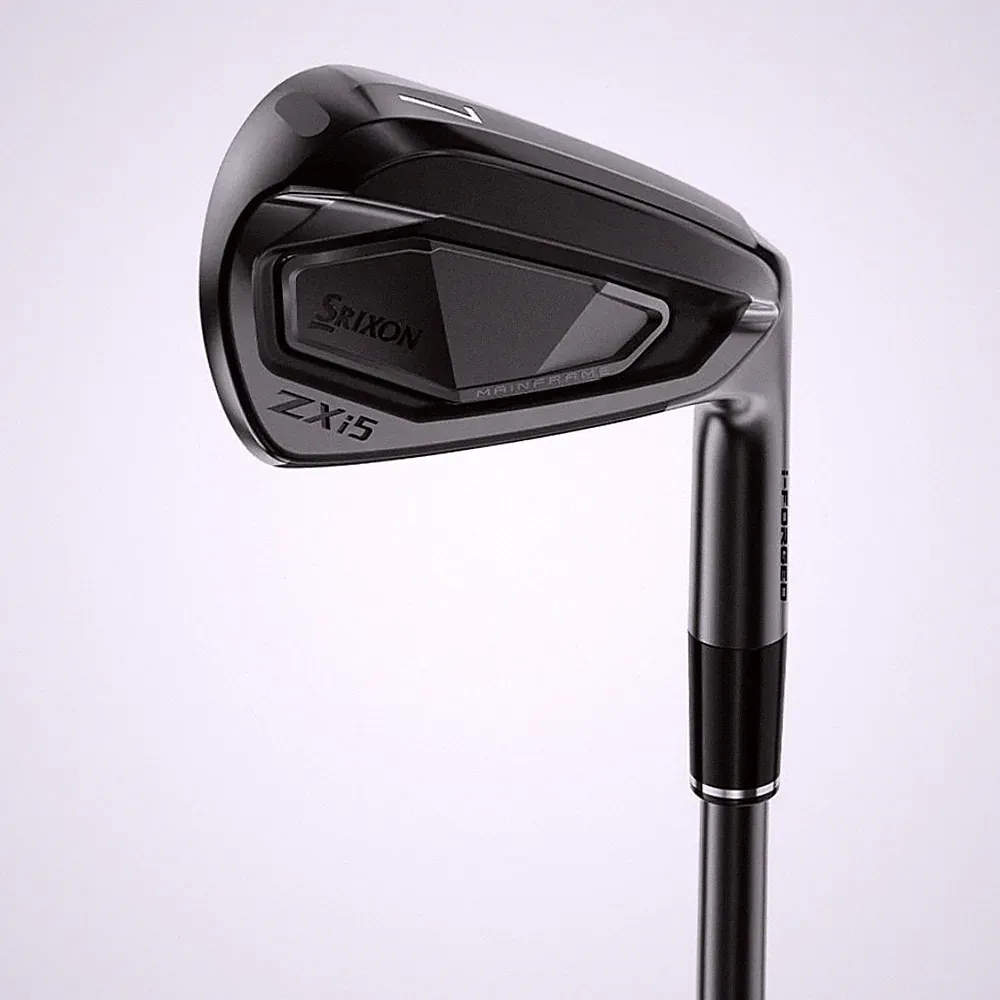 Srixon ZXi5 Black Iron Set 5-PW, AW Steel Shaft Stiff Flex Right Hand