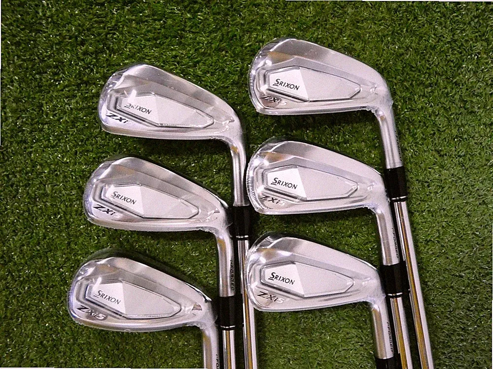 Srixon ZXi5 Forged Irons 6-P & A KBS Tour Lite Stiff Steel +.5" New