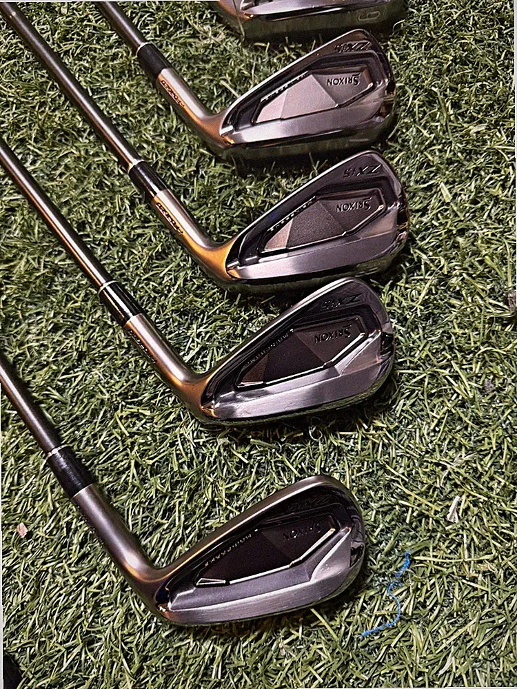 Srixon ZXi5 limited edition black irons 5-AW stiff DG 115