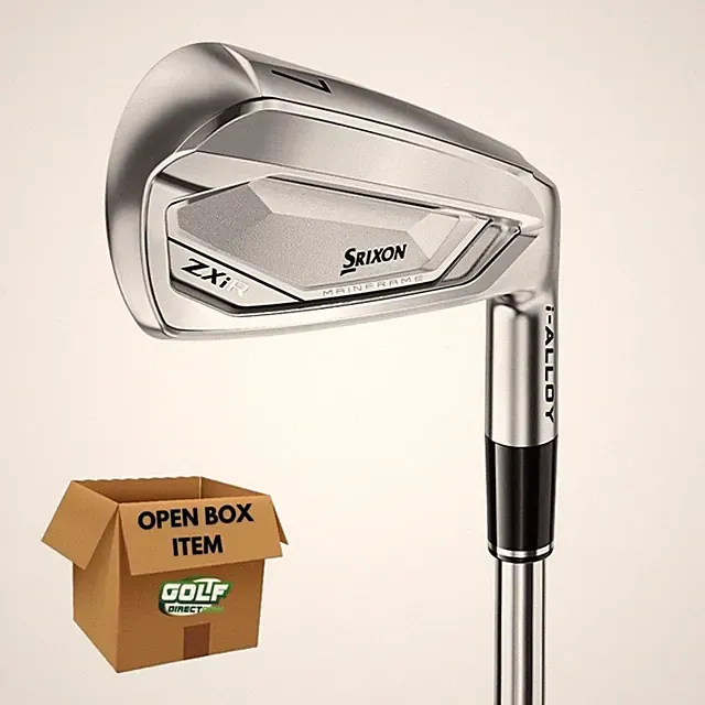 Srixon ZXiR Iron Set 5-PW, AW Steel Regular Flex Right Hand - SHOP WORN